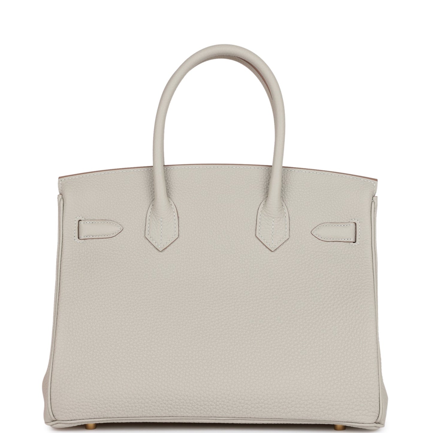 Luxury Hermes Birkin 30 Gris Perle Togo Gold Hardware