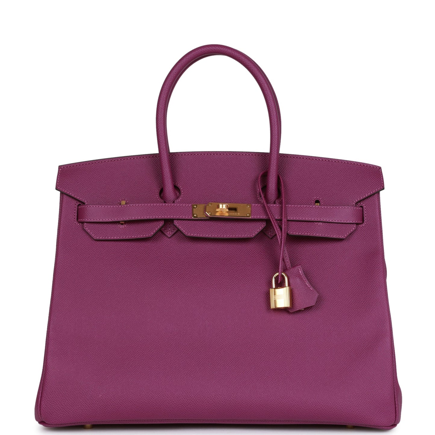 Luxury Hermes Birkin 35 Anemone Epsom Gold Hardware