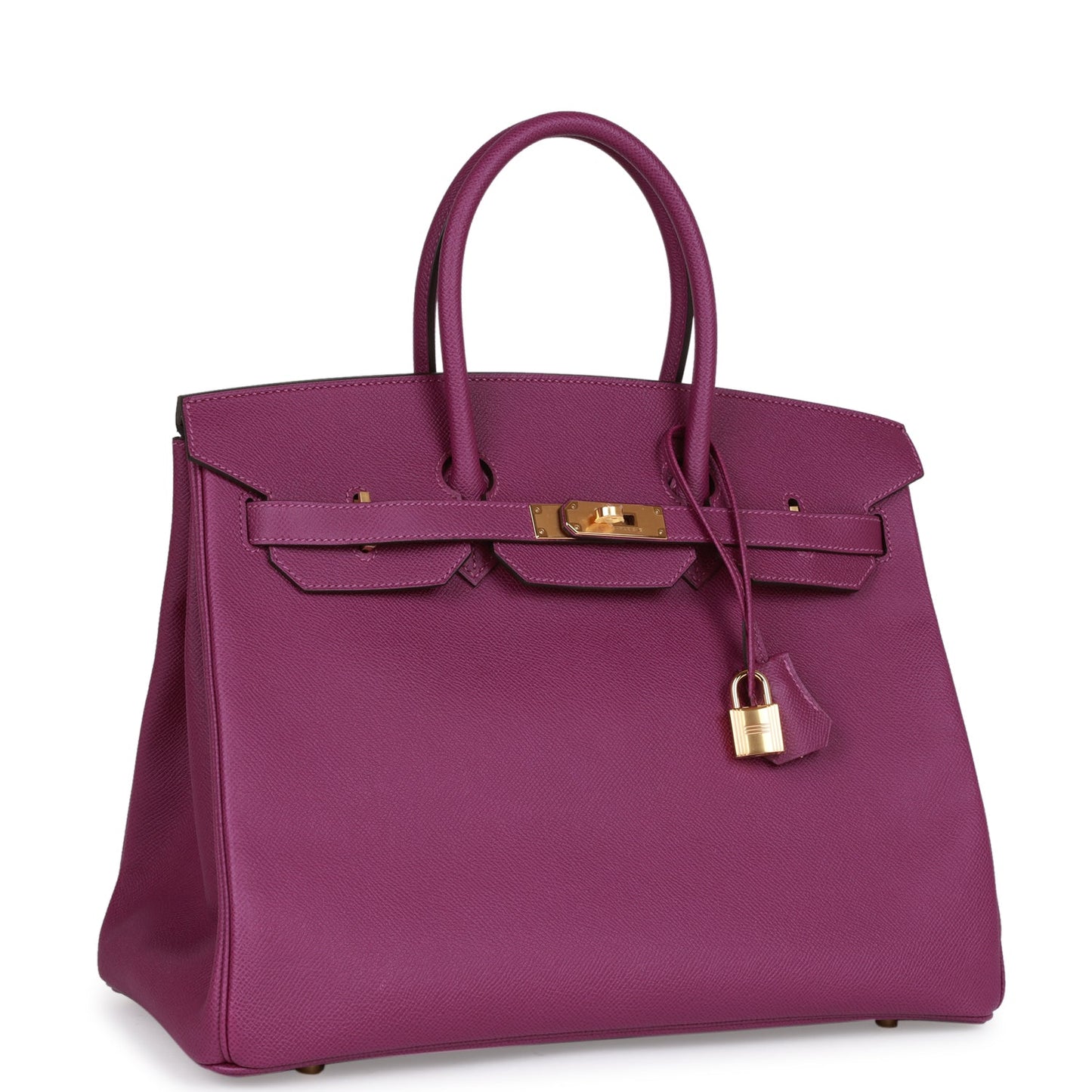 Luxury Hermes Birkin 35 Anemone Epsom Gold Hardware