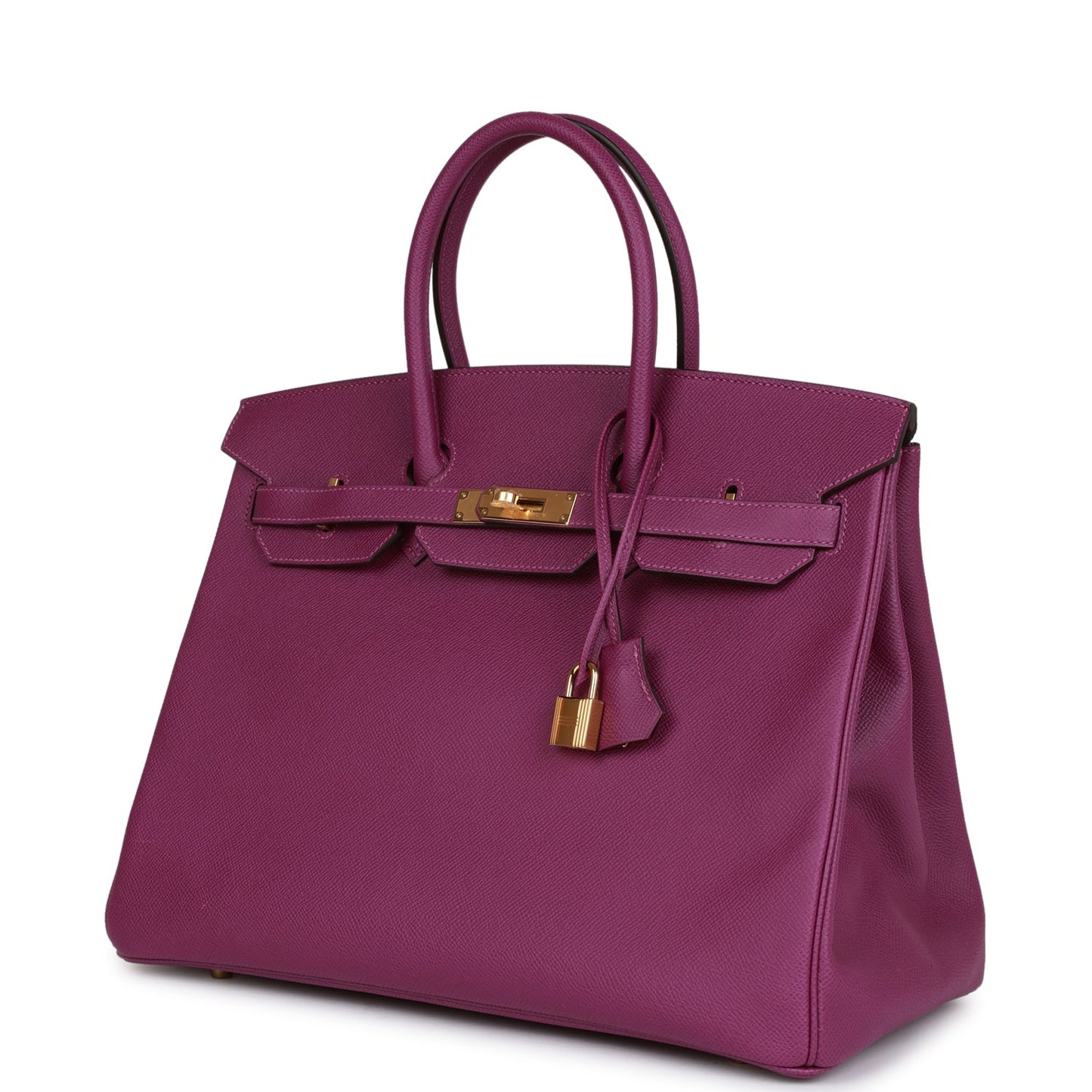 Luxury Hermes Birkin 35 Anemone Epsom Gold Hardware