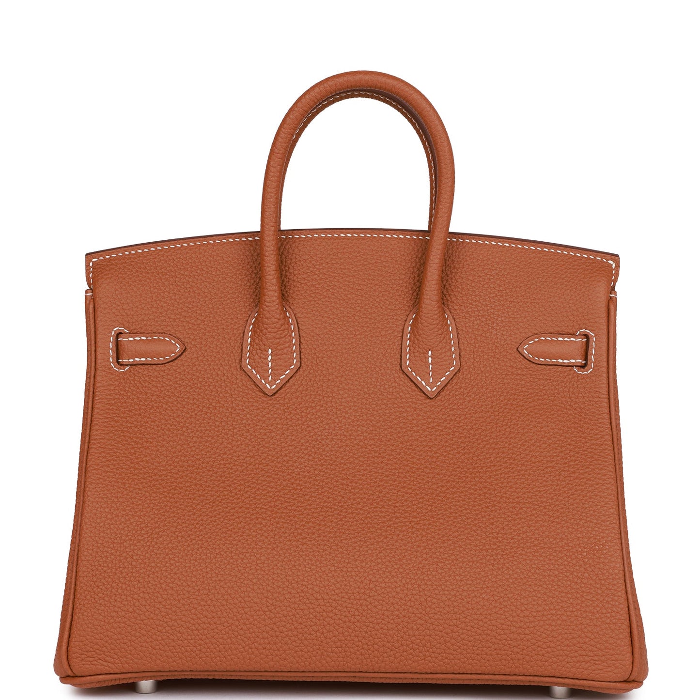 Luxury Hermes Birkin 25 Gold Togo Palladium Hardware