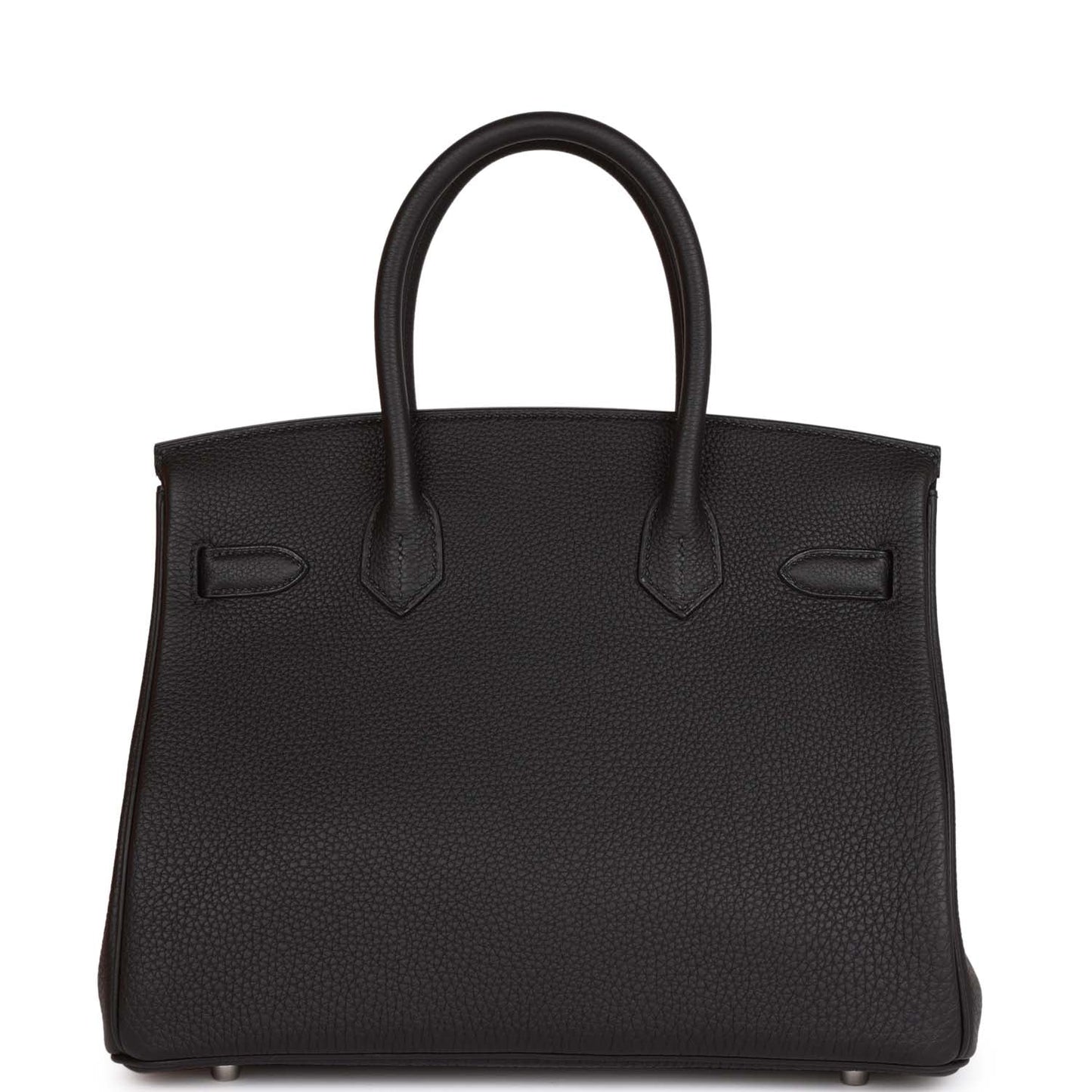 Luxury Hermes Birkin 30 Black Togo Palladium Hardware
