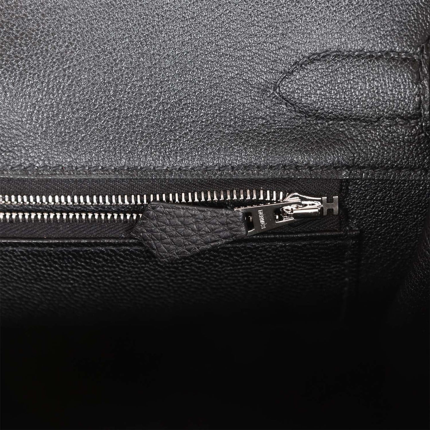 Luxury Hermes Birkin 30 Black Togo Palladium Hardware