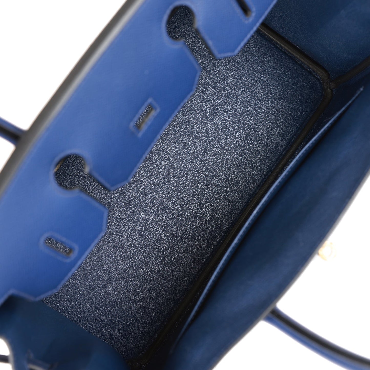 Luxury Hermes Birkin 30 Bleu Saphir Epsom Gold Hardware