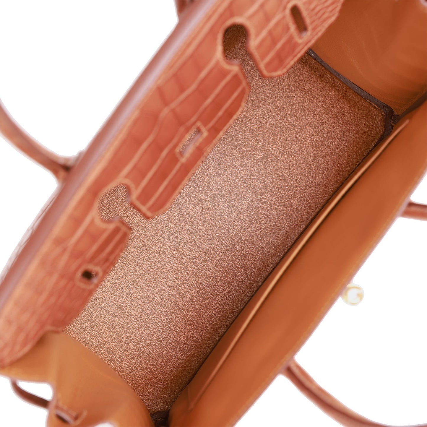 Luxury Hermes Birkin 30 Gold Matte Alligator Gold Hardware