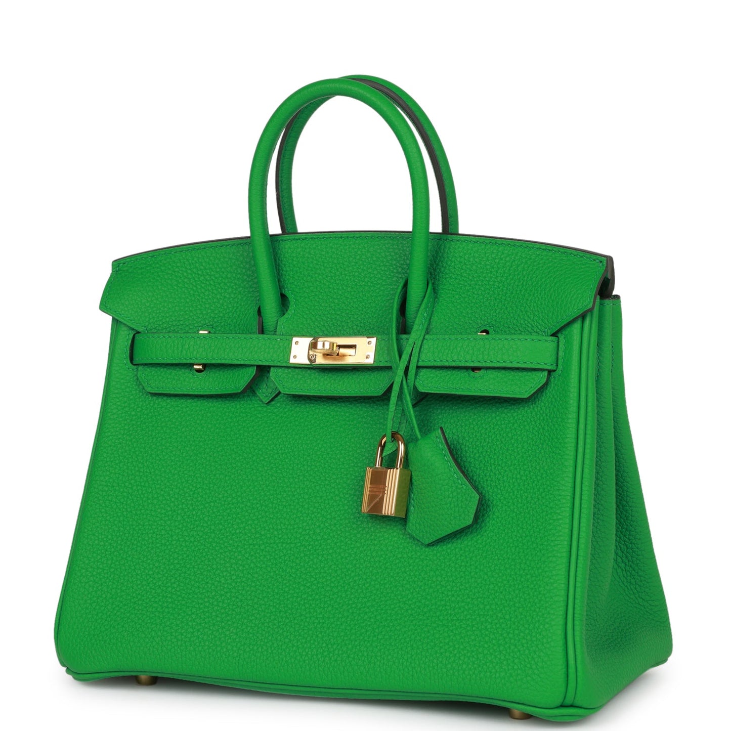 Luxury Hermes Birkin 25 Bambou Togo Gold Hardware