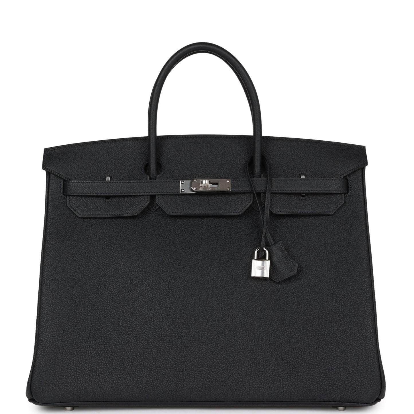 Luxury Hermes Birkin 40 Caban Togo Palladium Hardware