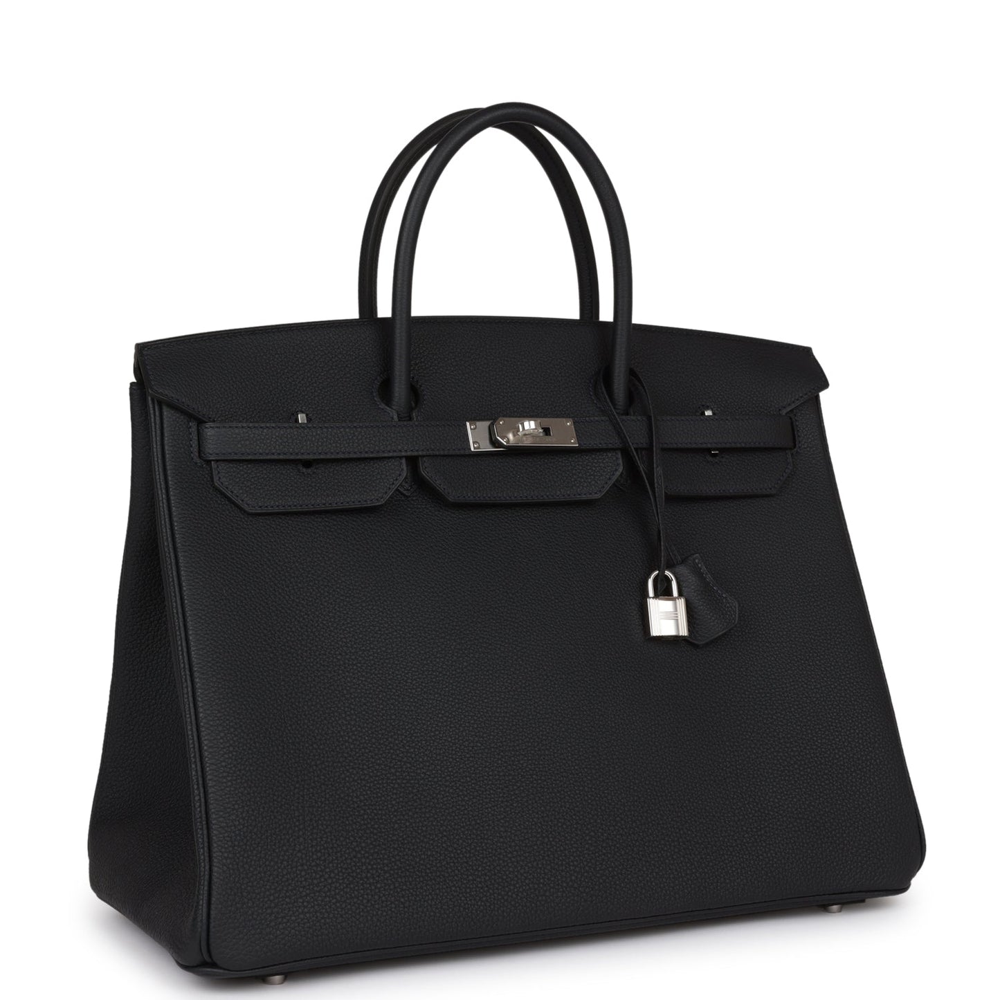 Luxury Hermes Birkin 40 Caban Togo Palladium Hardware