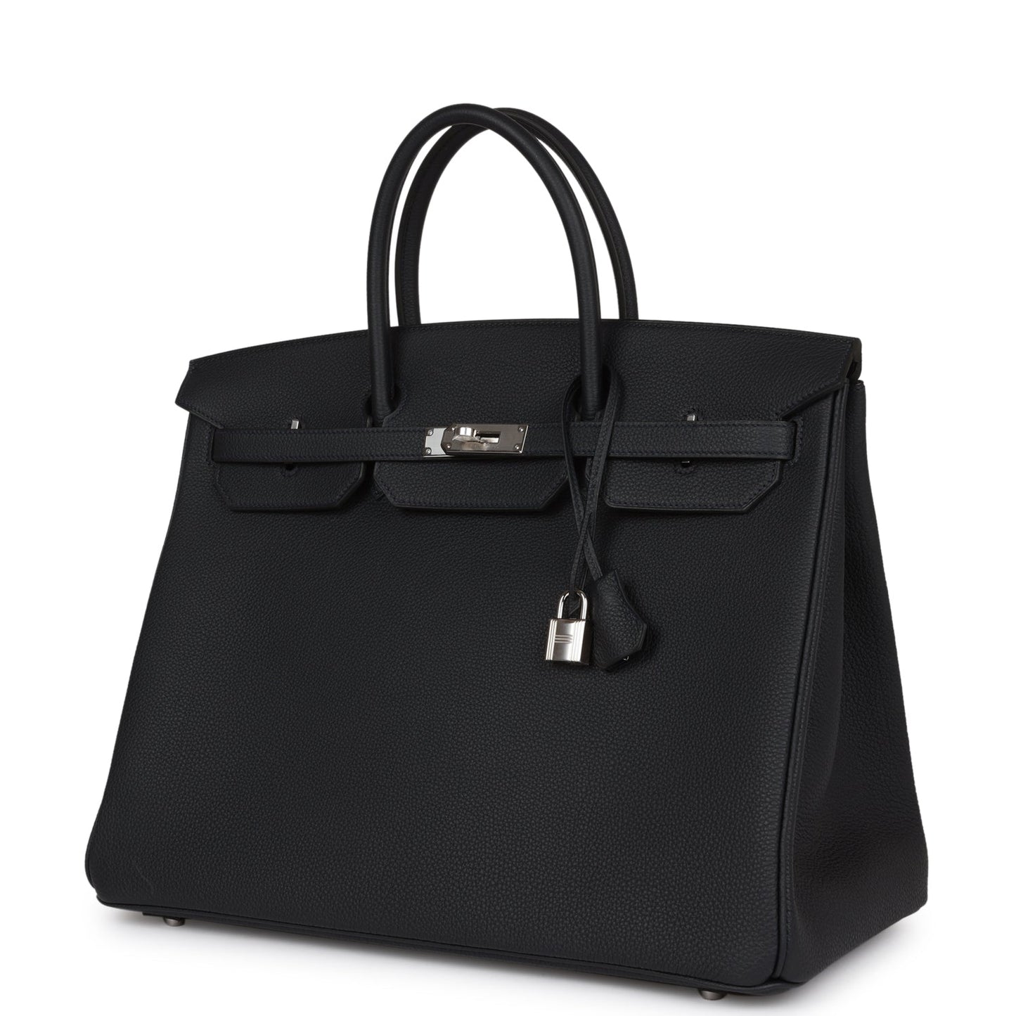 Luxury Hermes Birkin 40 Caban Togo Palladium Hardware