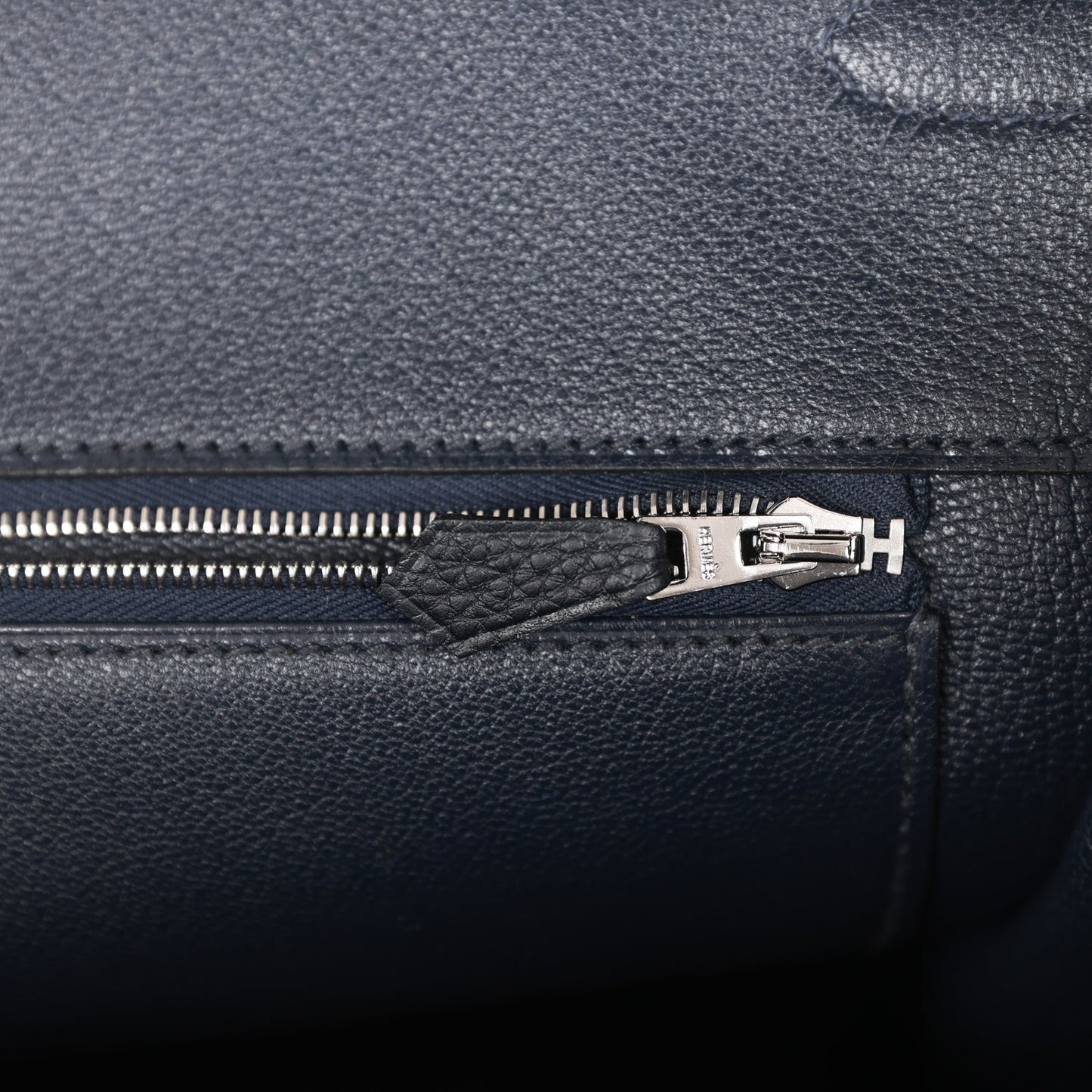Luxury Hermes Birkin 40 Caban Togo Palladium Hardware