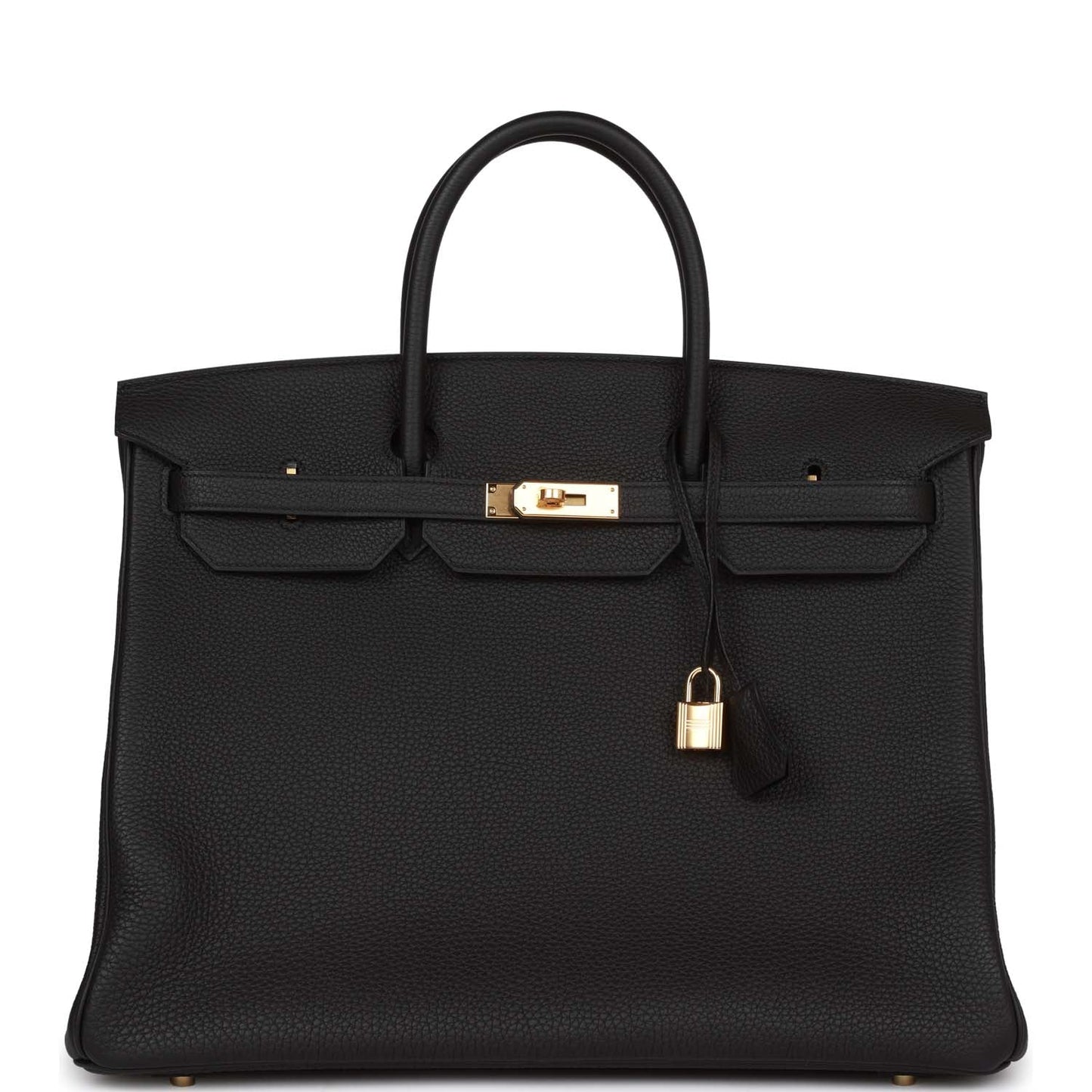 Luxury Hermes Birkin 40 Black Togo Gold Hardware