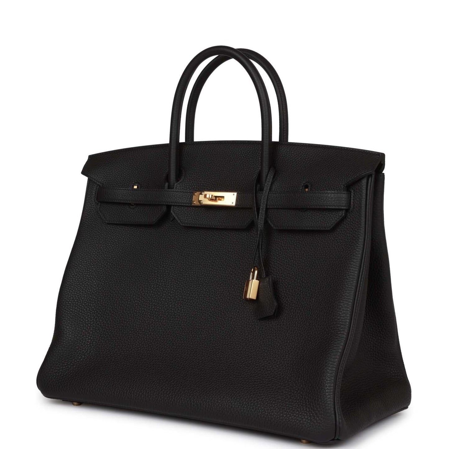 Luxury Hermes Birkin 40 Black Togo Gold Hardware