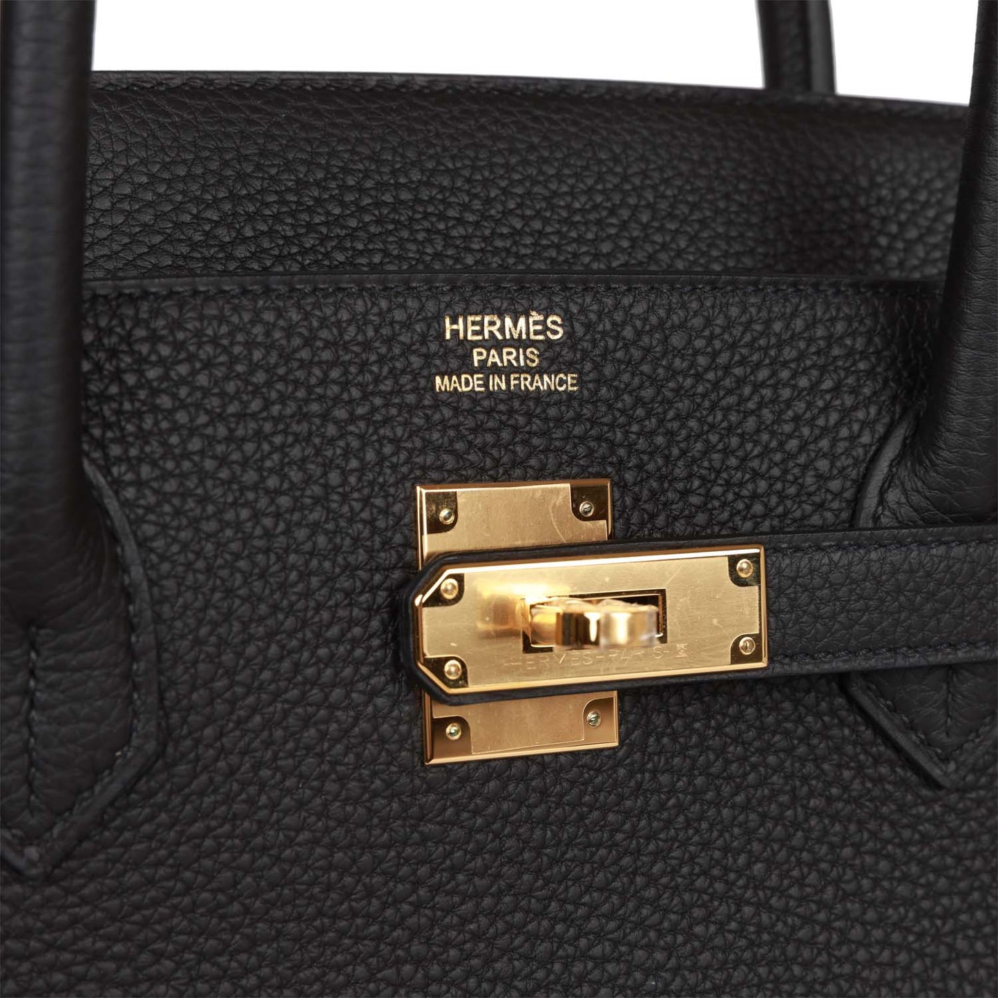 Luxury Hermes Birkin 40 Black Togo Gold Hardware