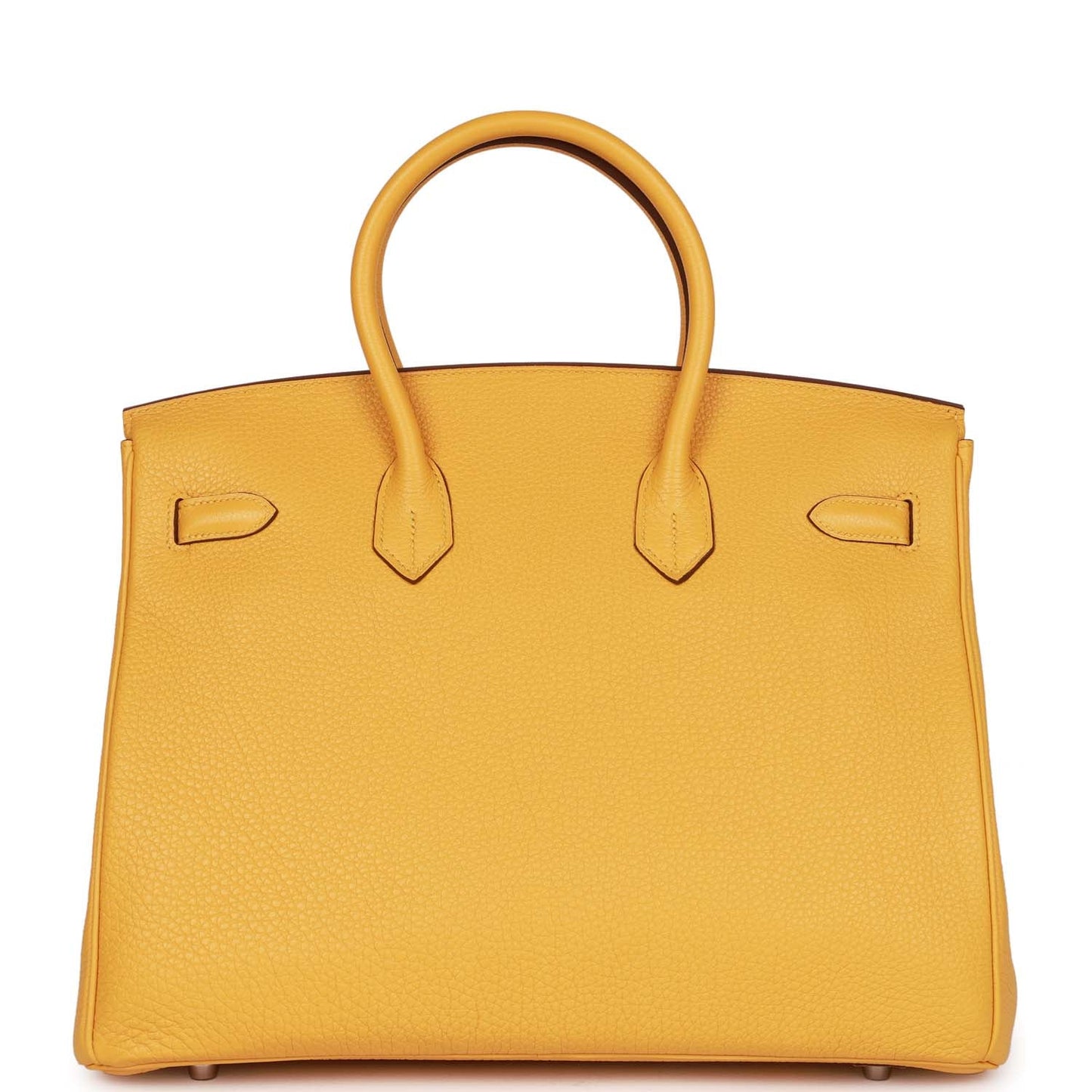Luxury Hermes Birkin 35 Soleil Togo Palladium Hardware