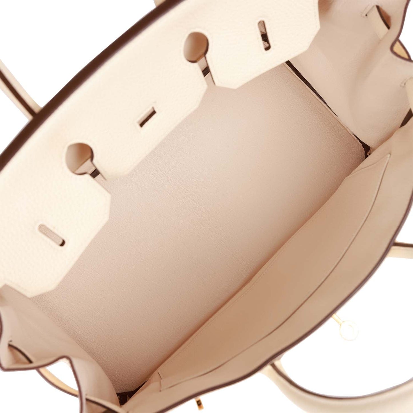 Luxury Hermes Birkin 35 Nata Clemence Gold Hardware