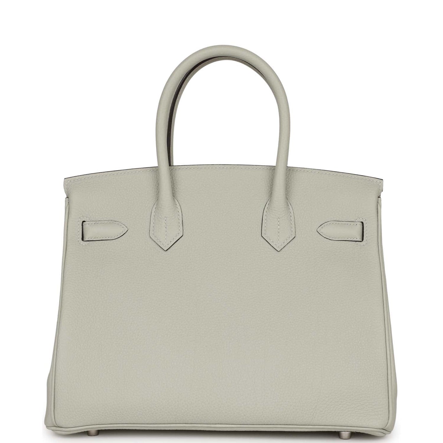 Luxury Hermes Birkin 30 Gris Neve Togo Palladium Hardware