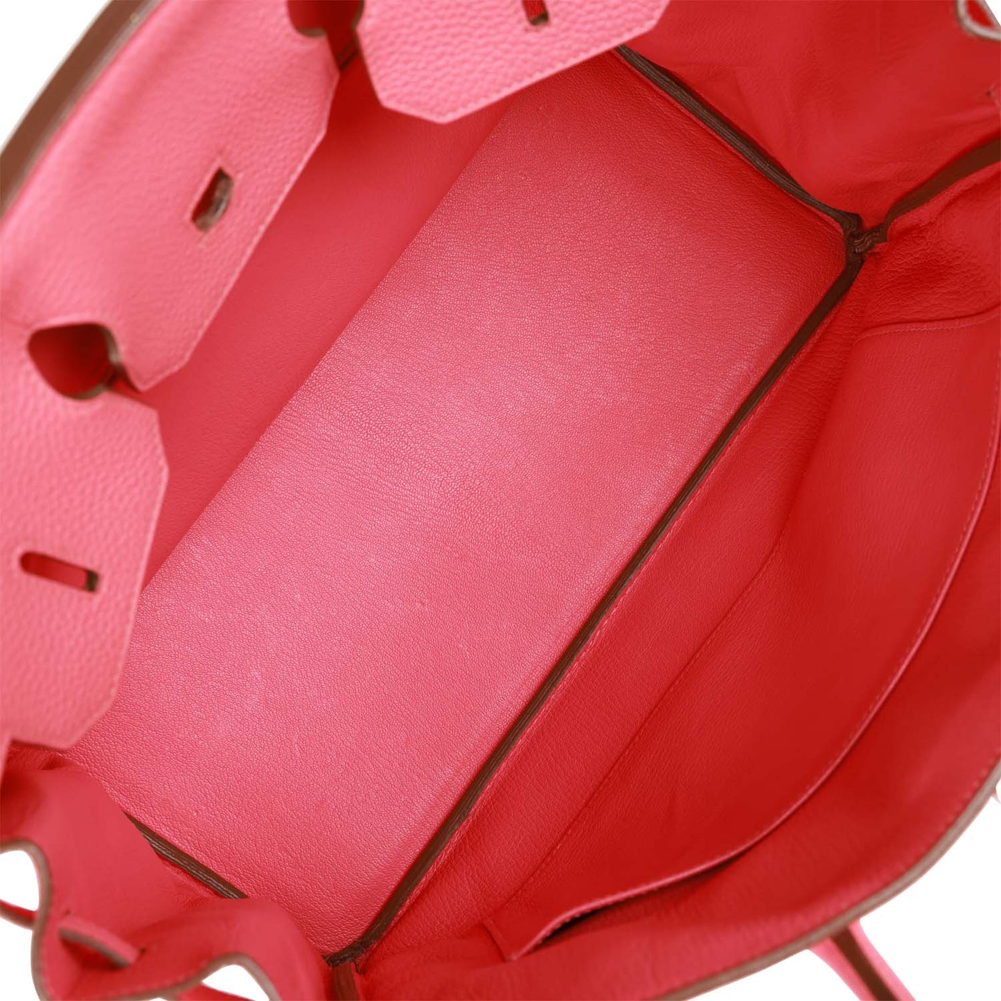 Top Quality Luxury Hermes Birkin 35 Rose Lipstick Togo Palladium Hardware