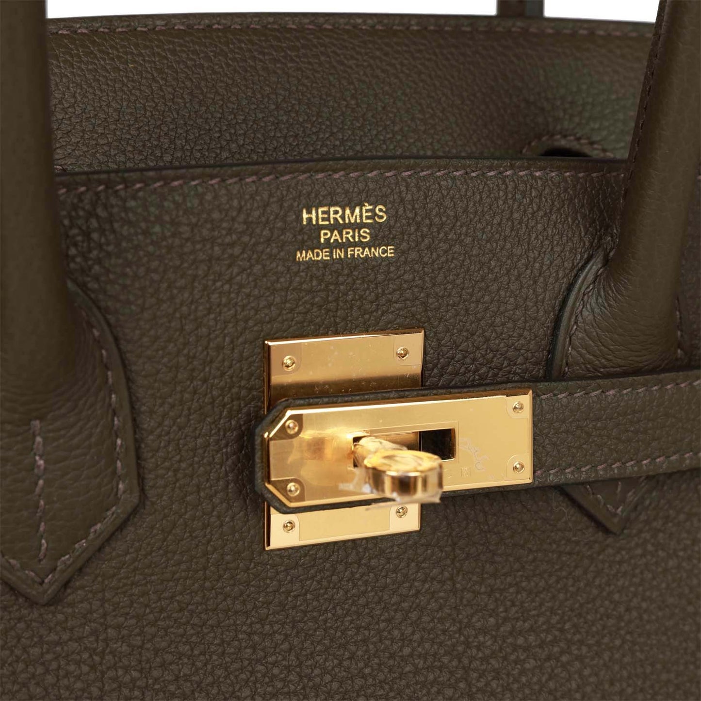 Luxury Hermes Birkin 30 Eucalyptus Togo Gold Hardware