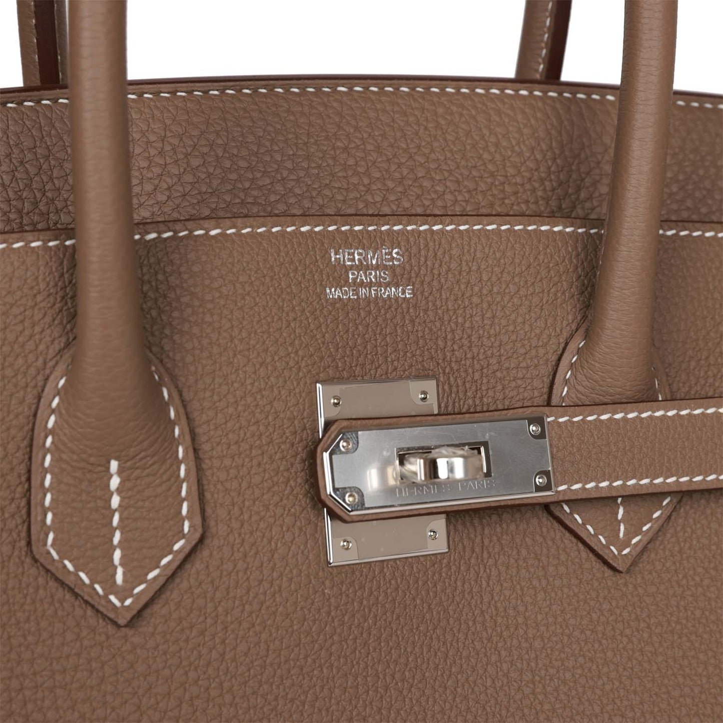 Luxury Hermes Birkin 35 Etoupe Togo Palladium Hardware