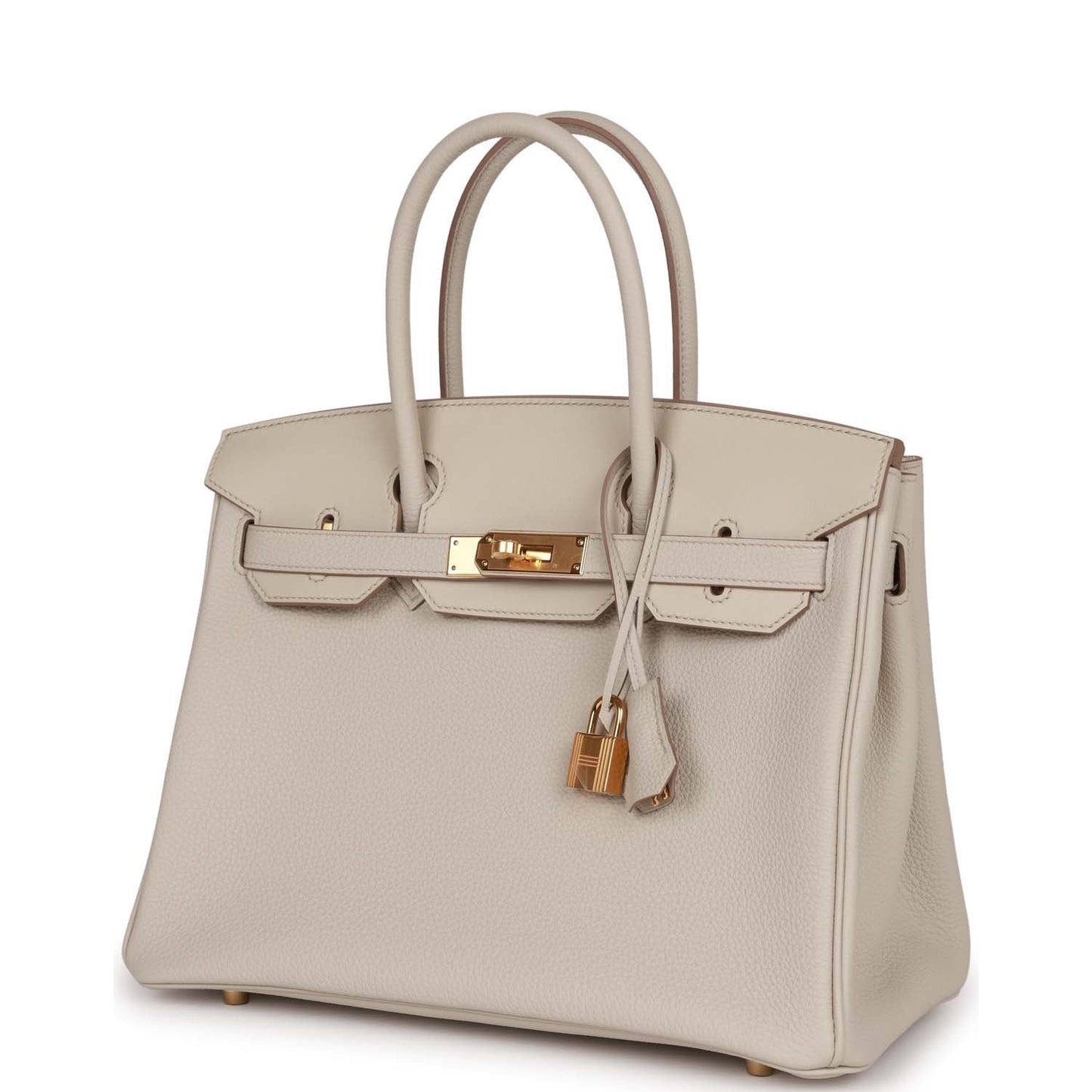 Luxury Hermes 3 En 1 Birkin 30 Beton Togo and Swift Gold Hardware