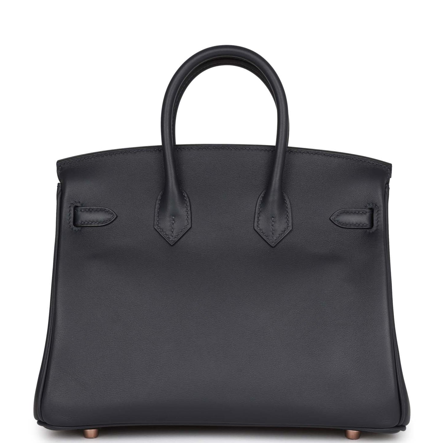 Luxury Hermes Birkin 25 Caban Swift Rose Gold Hardware