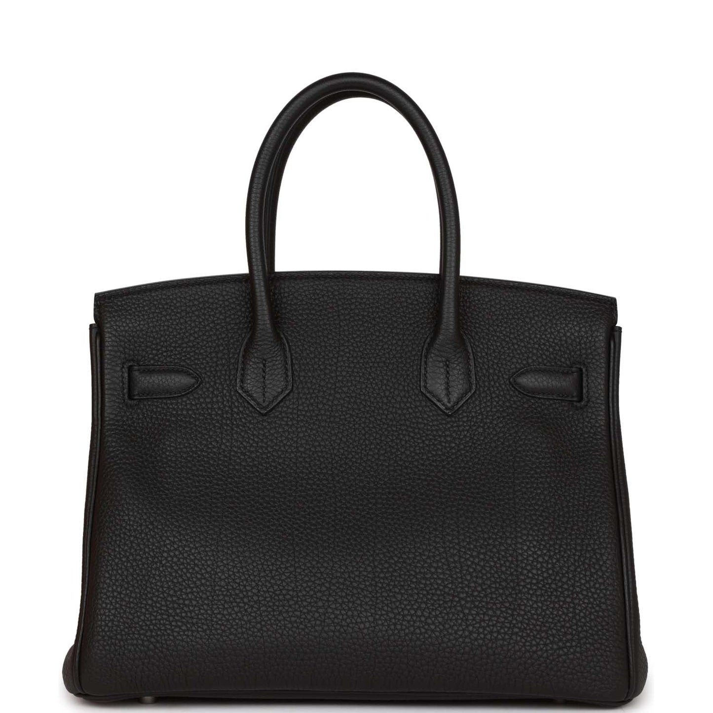 Top Quality Luxury Hermes Birkin 30 Black Togo Palladium Hardware