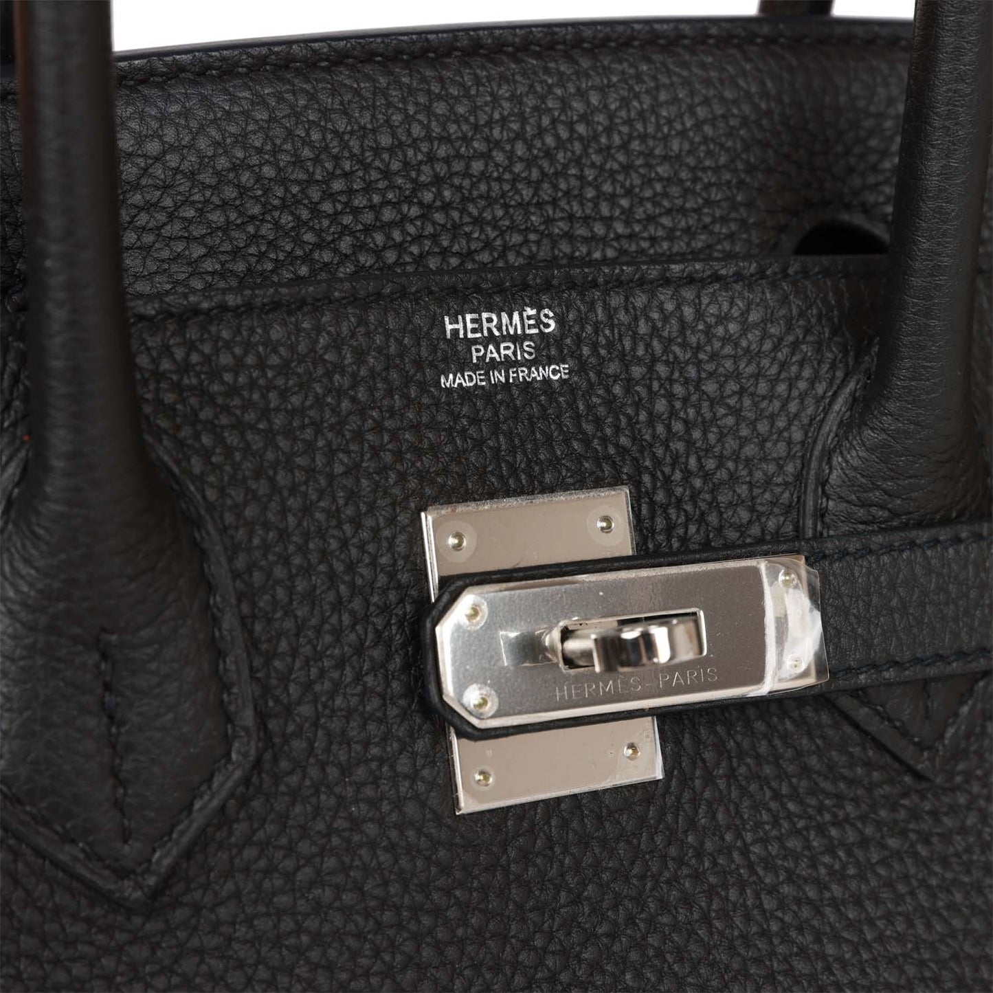 Top Quality Luxury Hermes Birkin 30 Black Togo Palladium Hardware