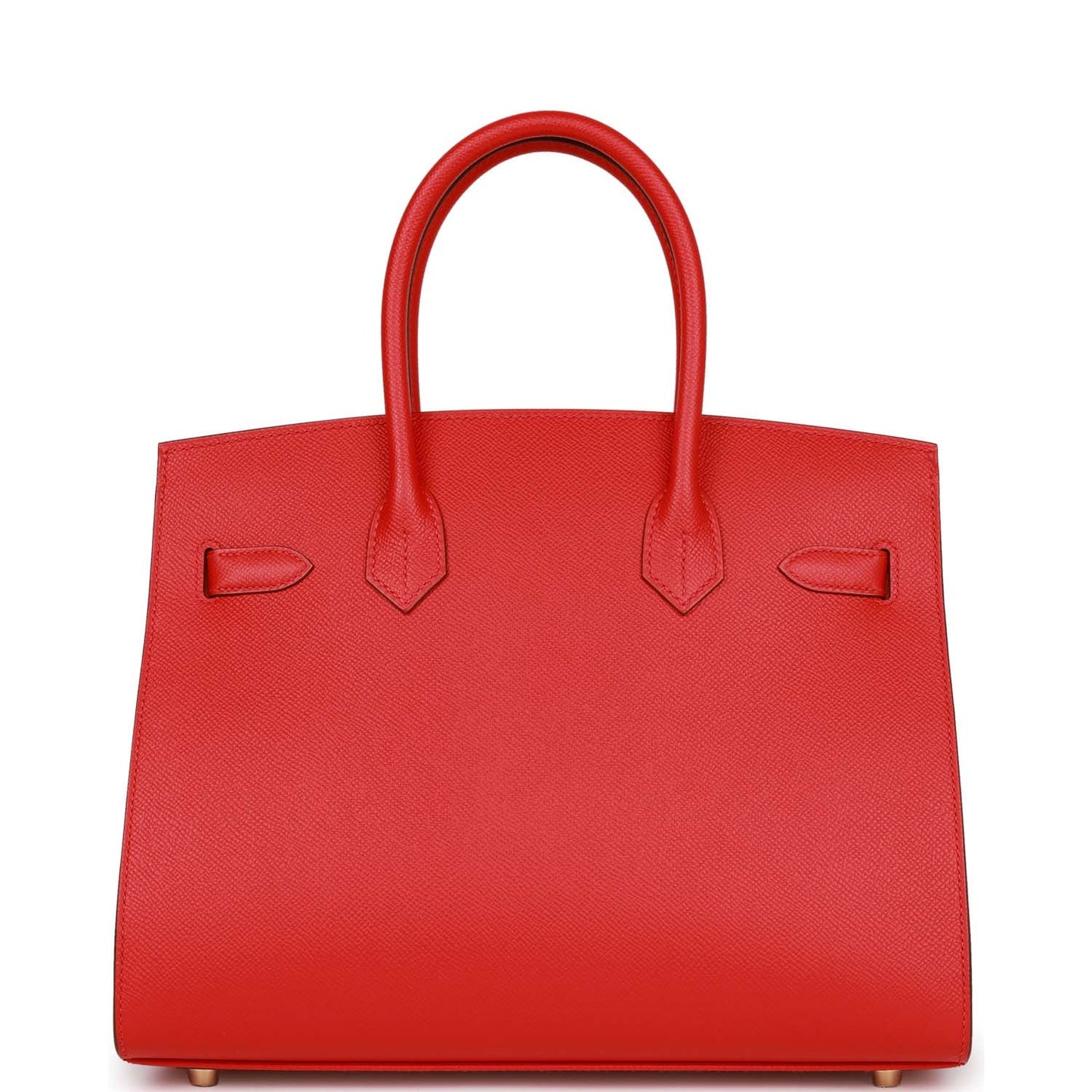 Luxury Hermes Birkin Sellier 30 Rouge Casaque Epsom Gold Hardware