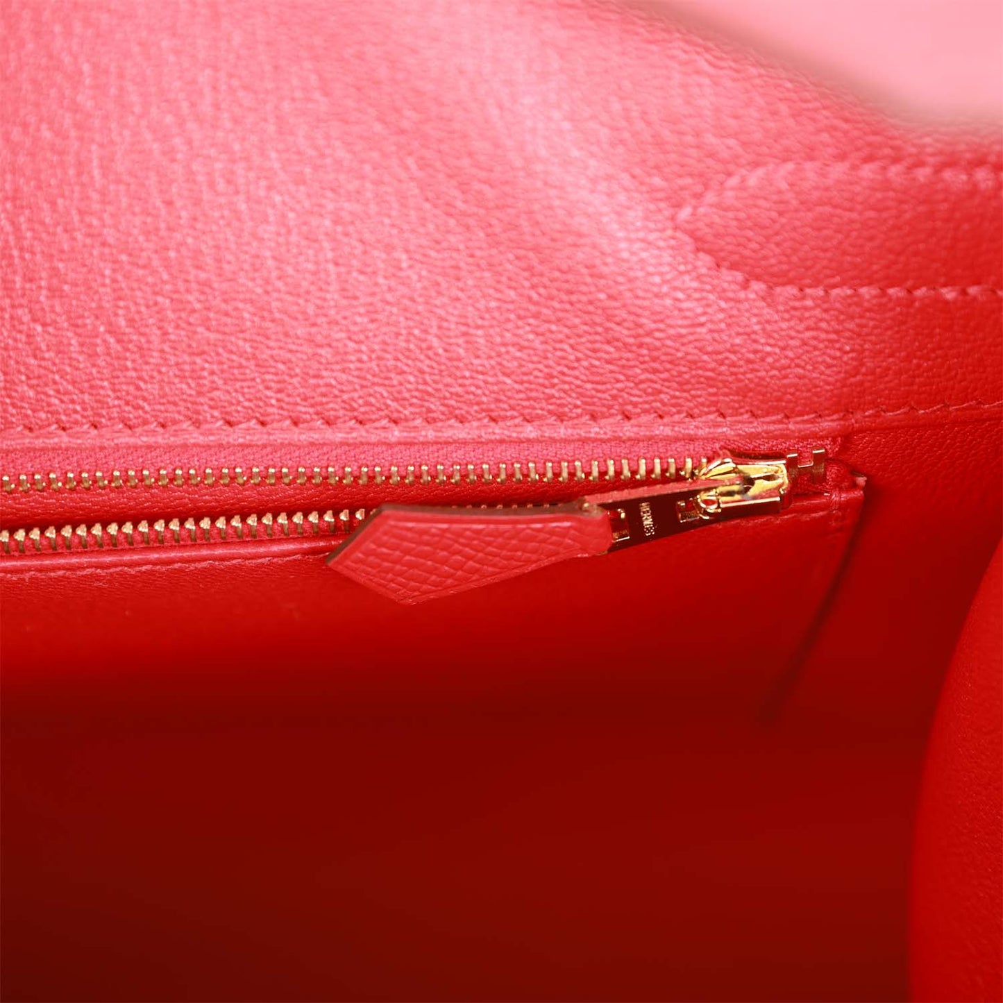 Luxury Hermes Birkin Sellier 30 Rouge Casaque Epsom Gold Hardware