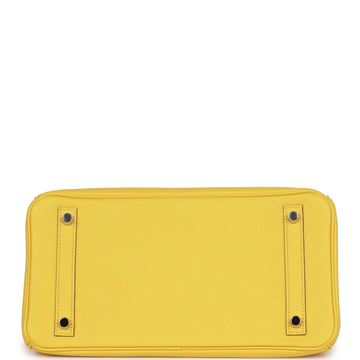 Luxury Hermes Birkin 30 Jaune de Naples Taurillon Novillo Palladium Hardware