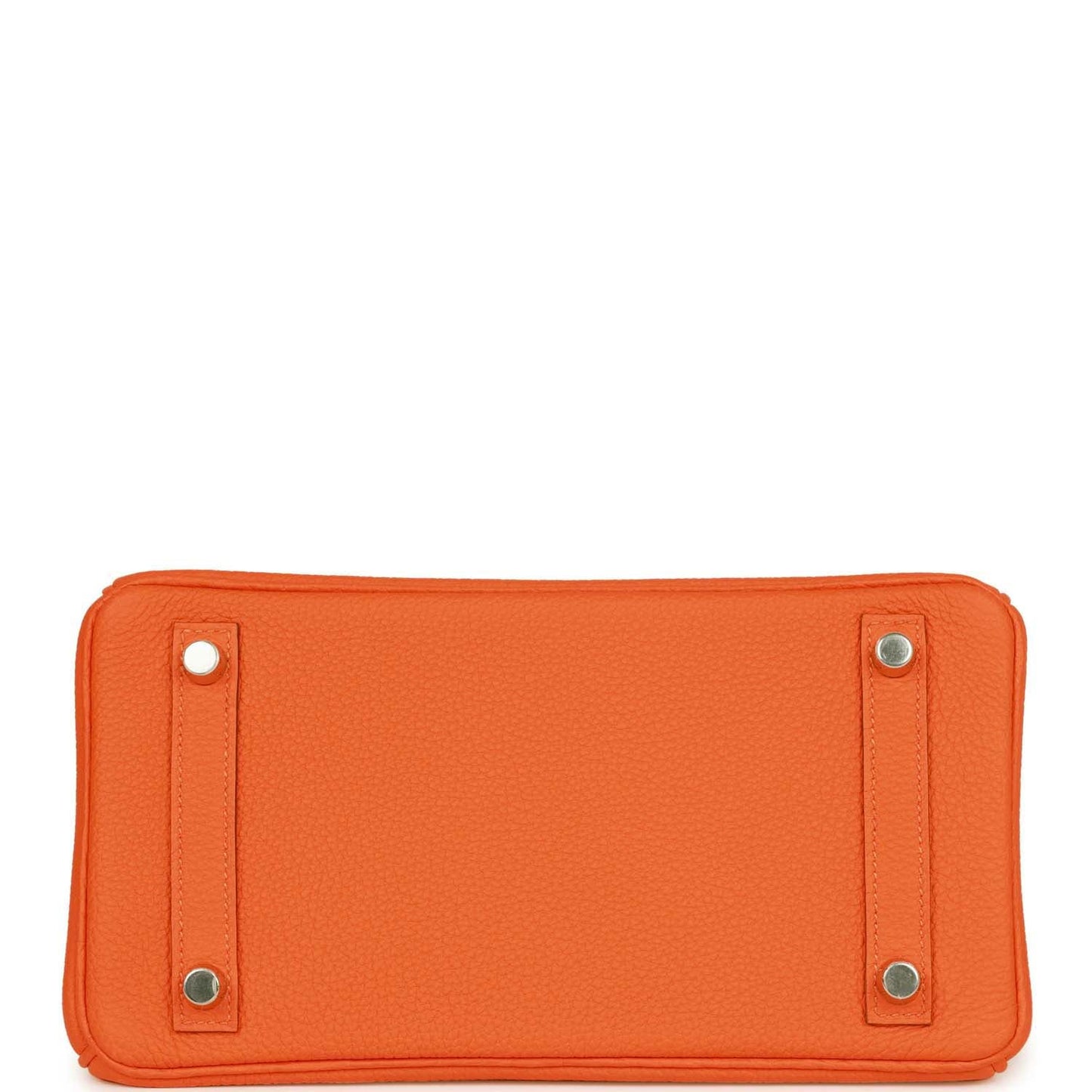 Luxury Hermes Birkin 25 Orange Minium Togo Palladium Hardware