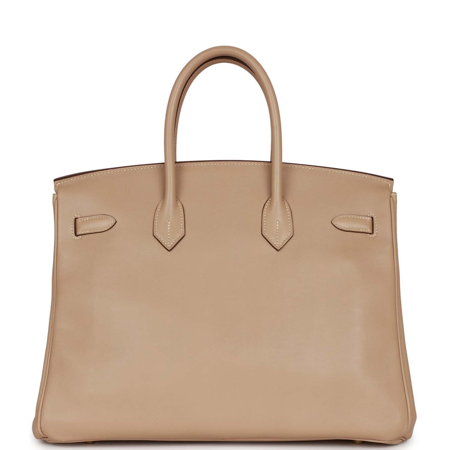 Top Quality Luxury Hermes Birkin 35 Argile Swift Gold Hardware