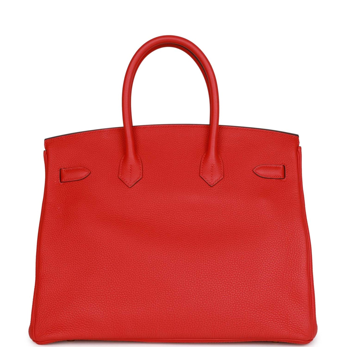 Luxury Hermes Birkin 35 Rouge de Coeur Togo Gold Hardware