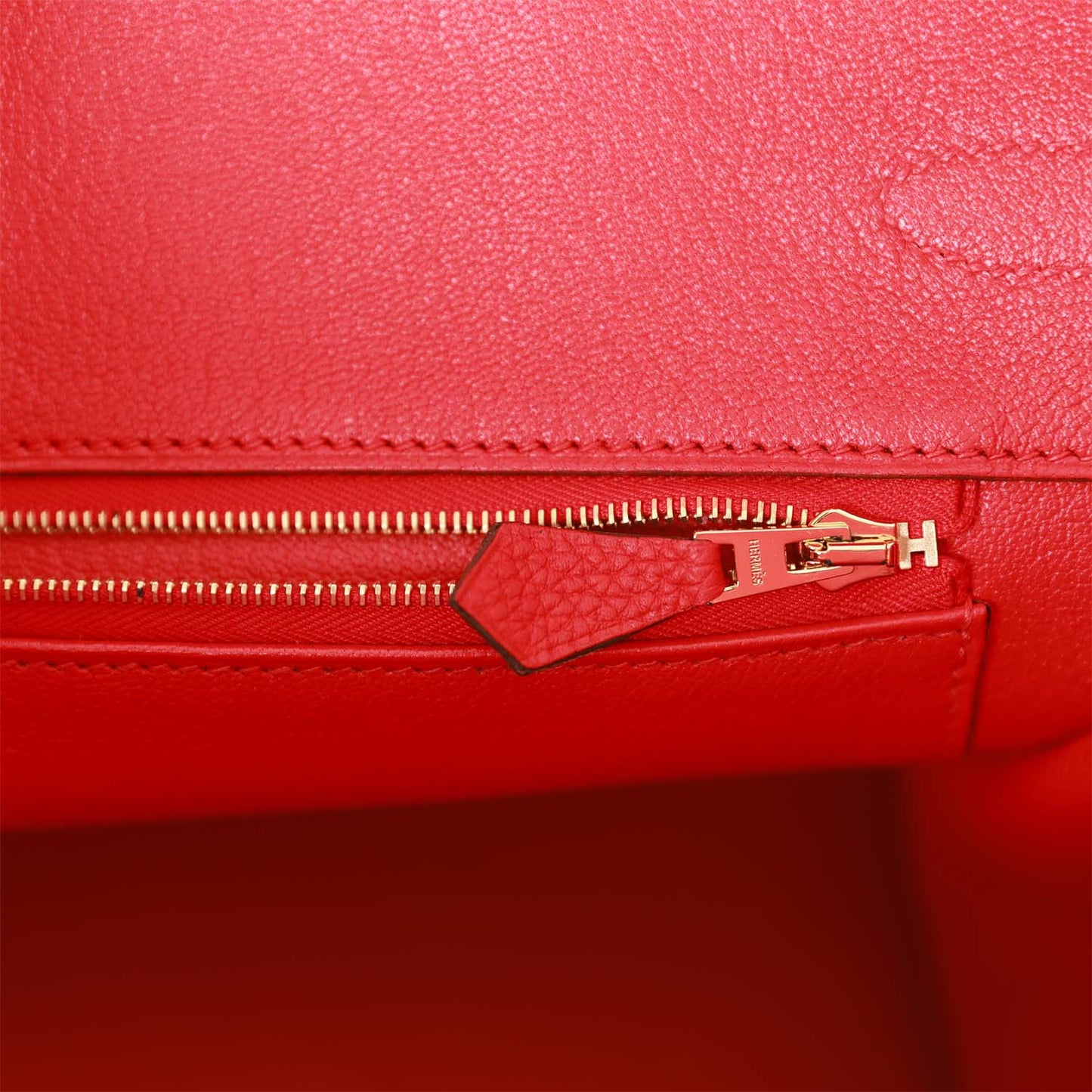 Luxury Hermes Birkin 35 Rouge de Coeur Togo Gold Hardware