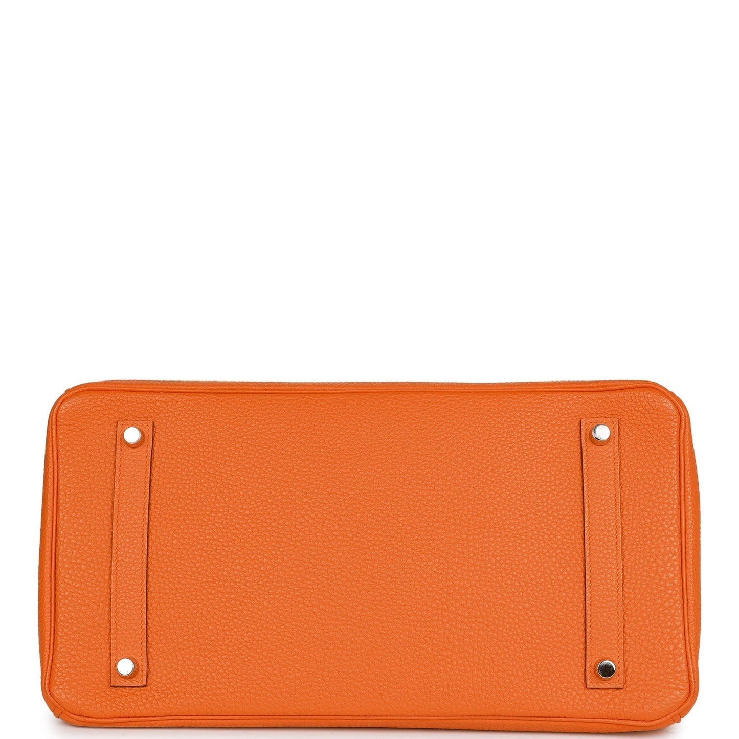 Top Quality Luxury Hermes Birkin 35 Orange H Togo Palladium Hardware