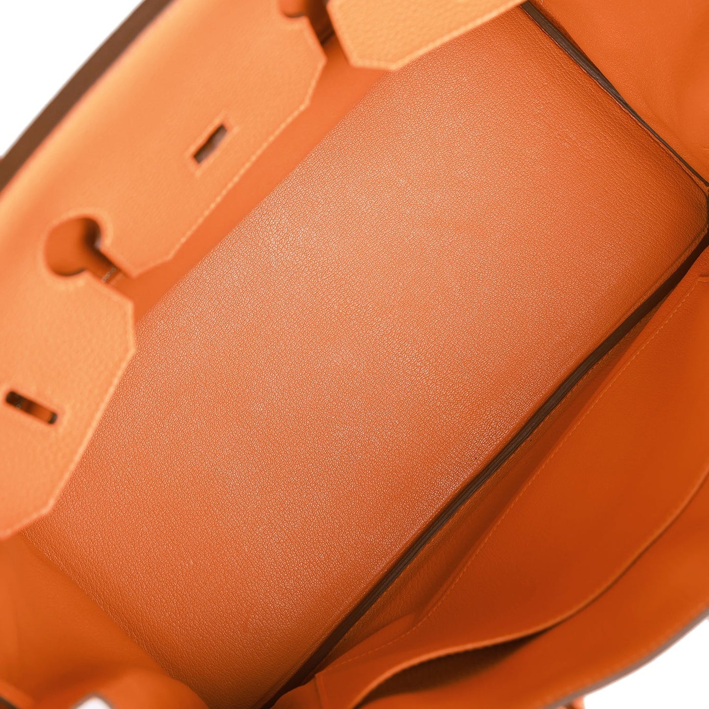 Top Quality Luxury Hermes Birkin 35 Orange H Togo Palladium Hardware
