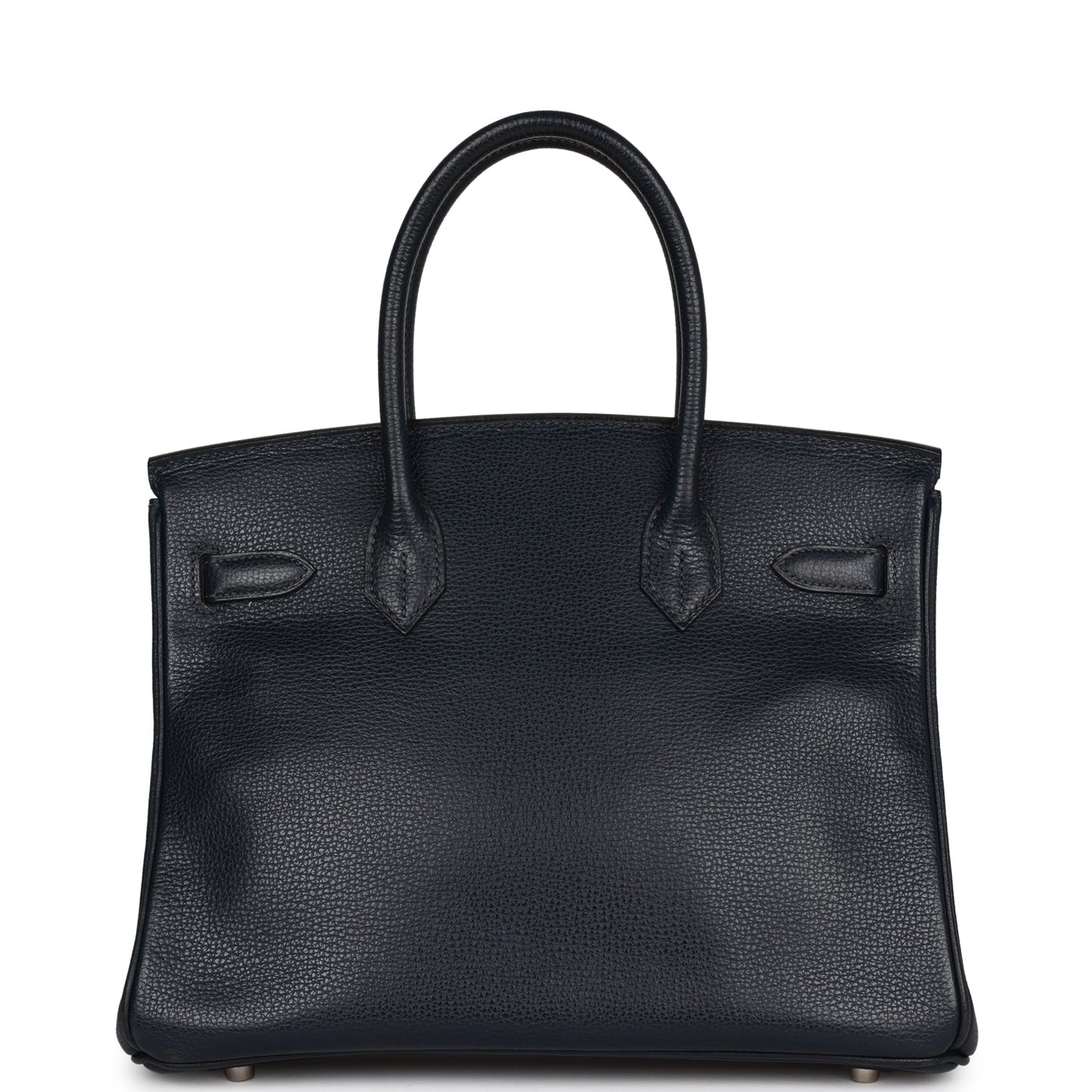 Top Quality Luxury Hermes Birkin 30 Bleu Indigo Vache Liegee Palladium Hardware