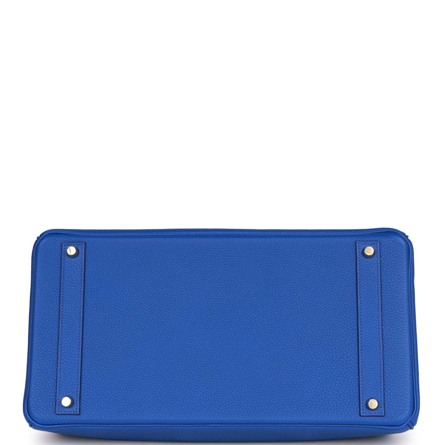 Luxury Hermes Birkin 40 Bleu Royal Togo Gold Hardware