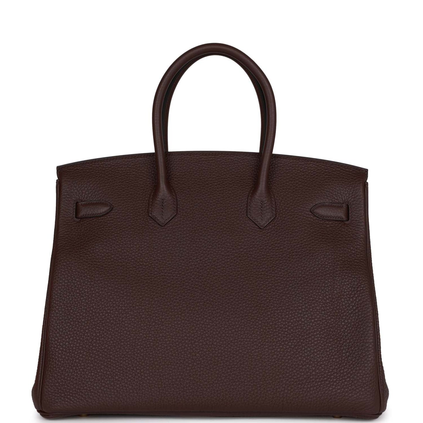 Luxury Hermes Birkin 35 Rouge Sellier Clemence Gold Hardware