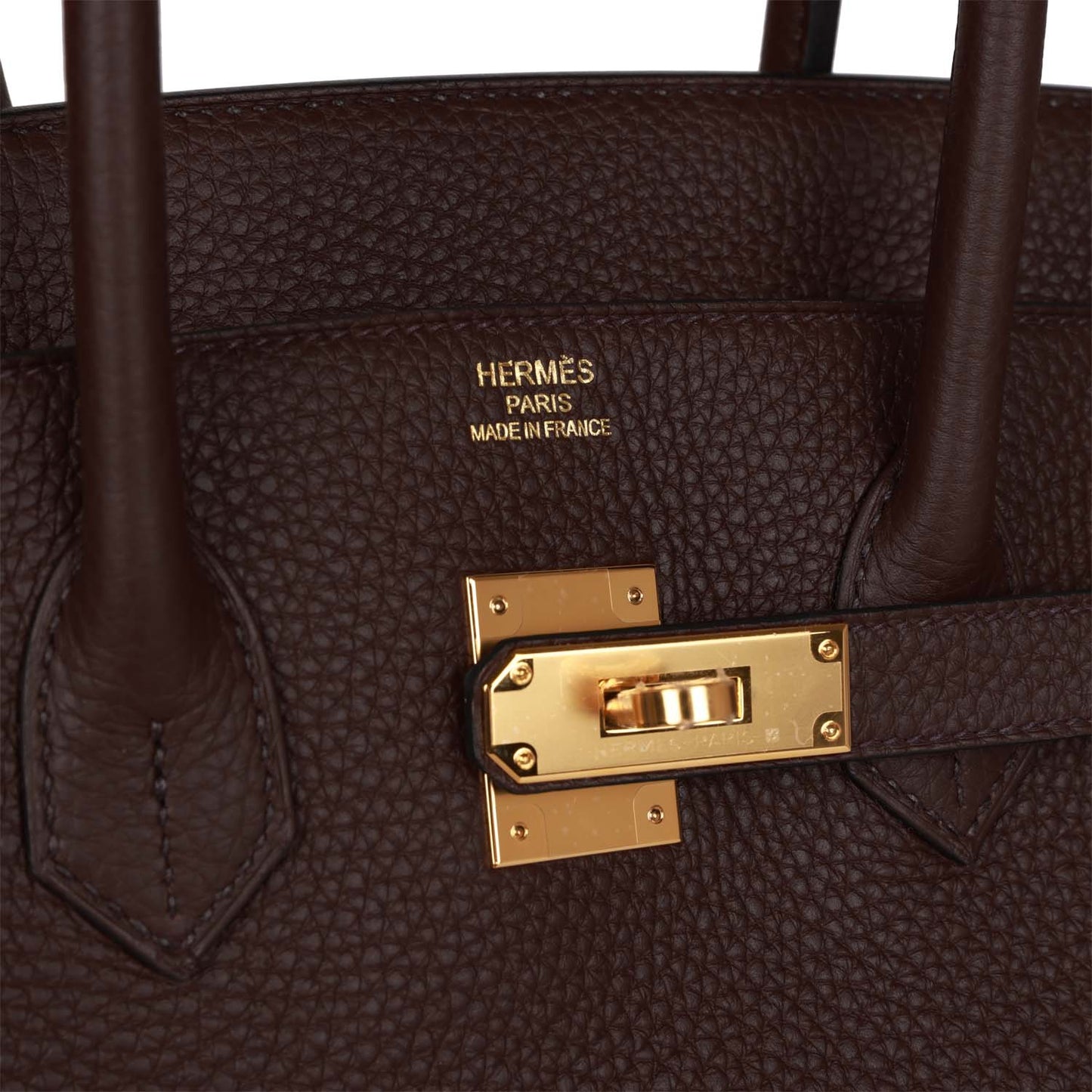 Luxury Hermes Birkin 35 Rouge Sellier Clemence Gold Hardware