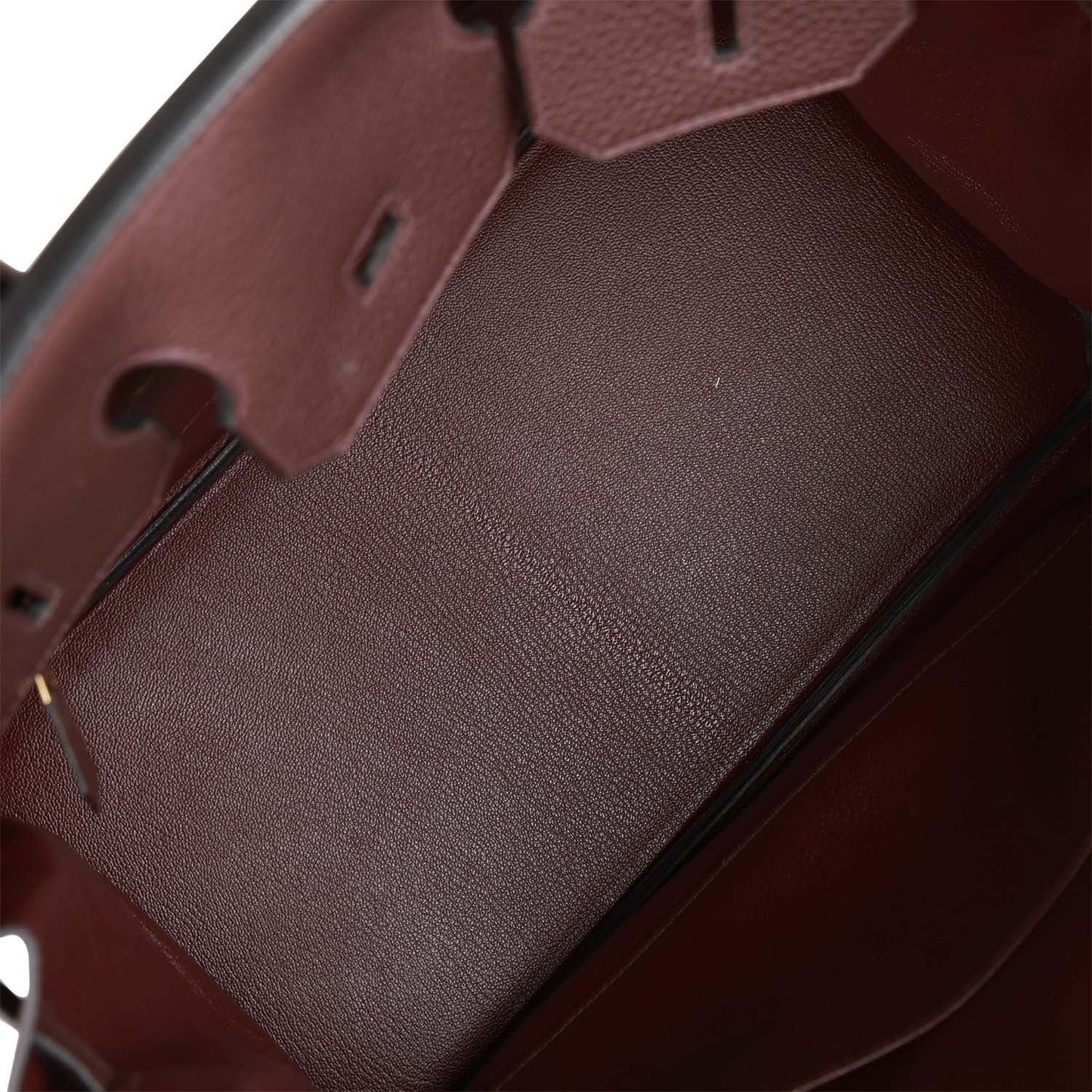 Luxury Hermes Birkin 35 Rouge Sellier Clemence Gold Hardware