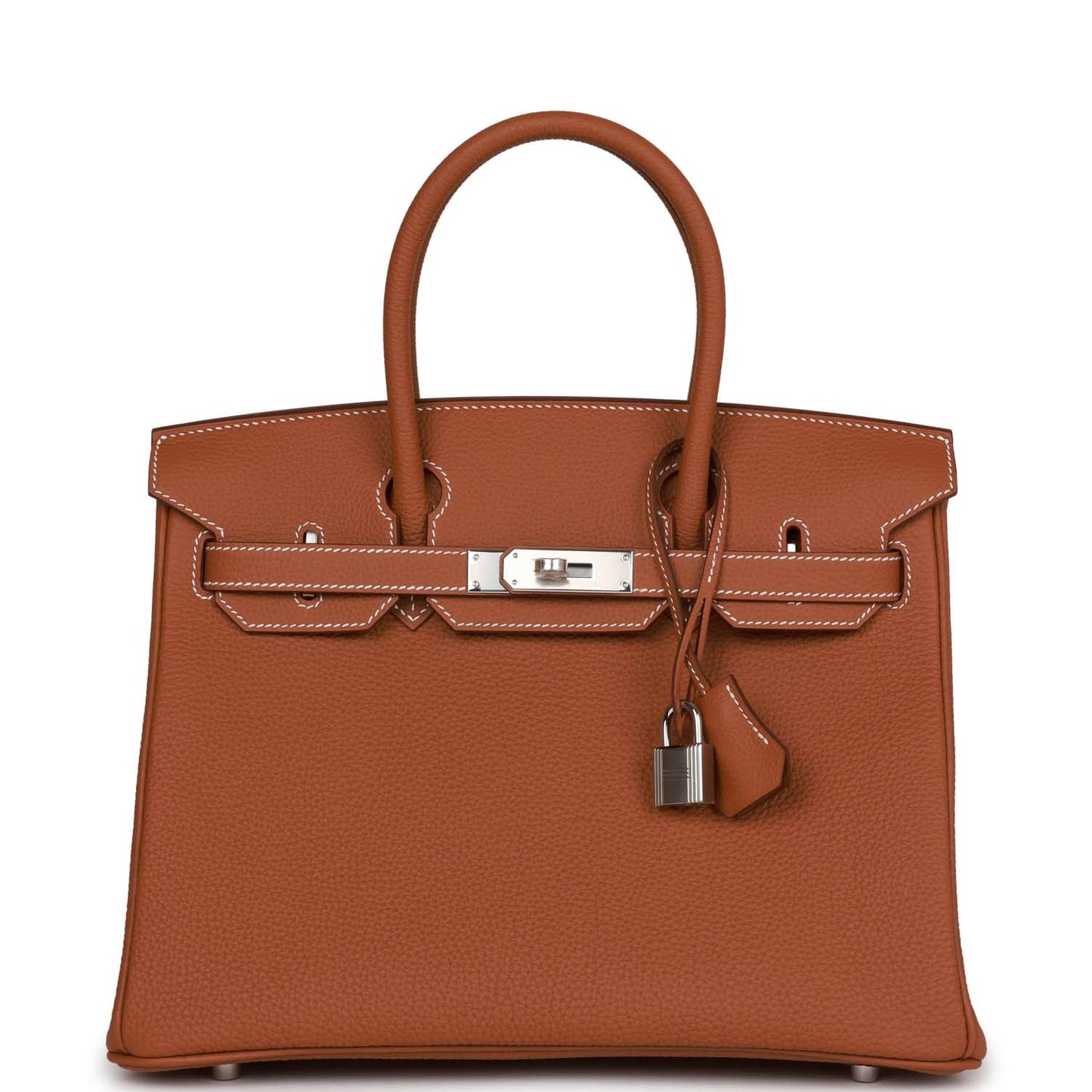 Luxury Hermes Birkin 30 Gold Togo Palladium Hardware