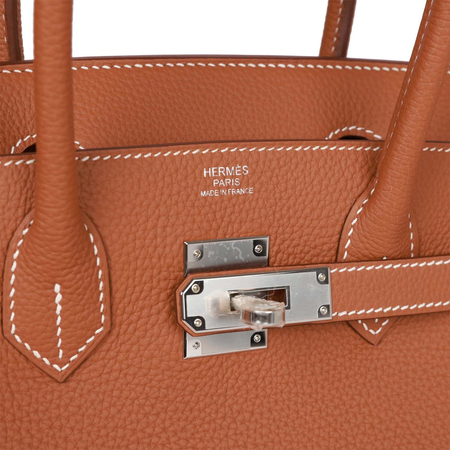 Luxury Hermes Birkin 30 Gold Togo Palladium Hardware