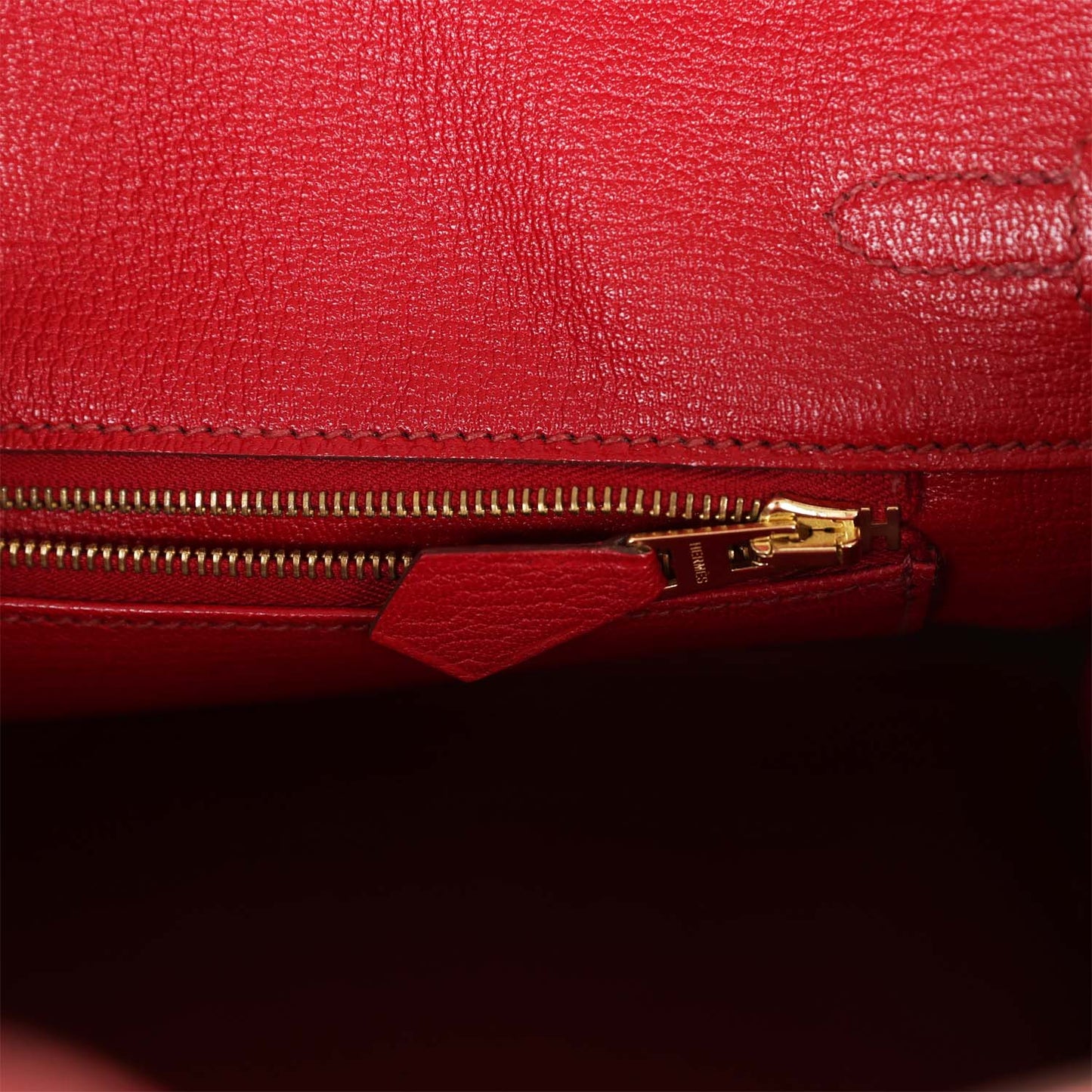 Top Quality Luxury Hermes Birkin 25 Rouge Moyen Salvator Lizard Gold Hardware