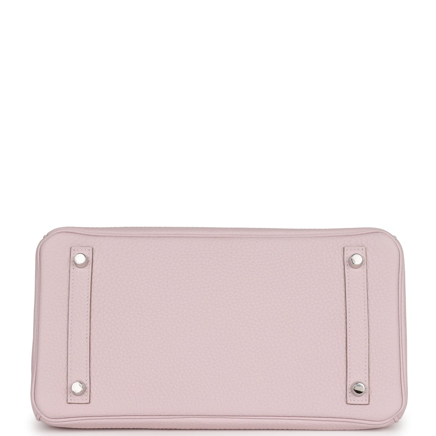Luxury Hermes Birkin 30 Mauve Pale Clemence Palladium Hardware
