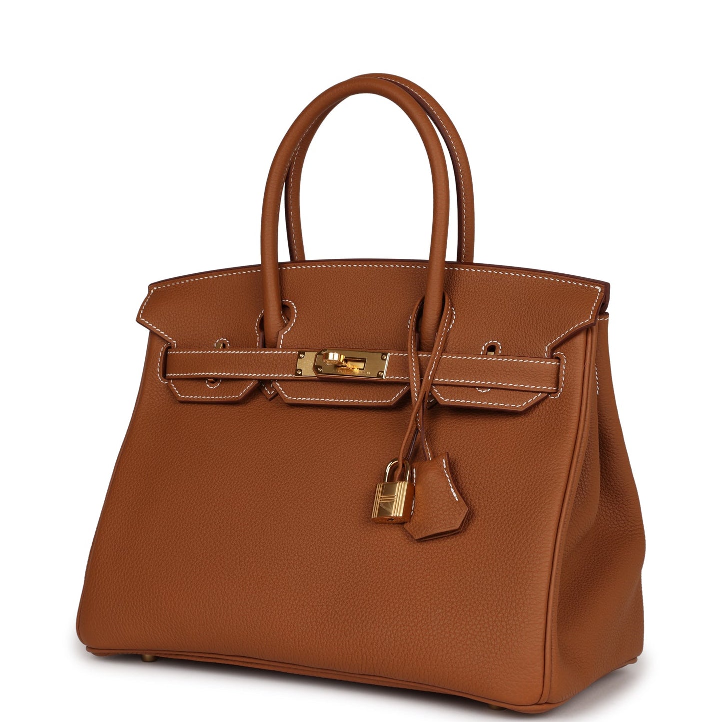 Luxury Hermes Birkin 30 Gold Togo Gold Hardware