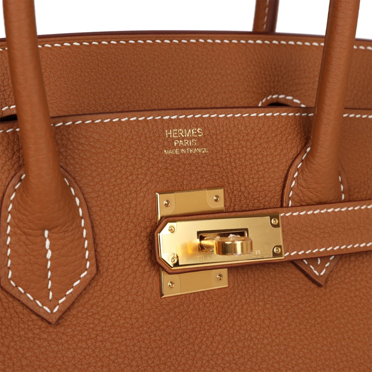 Luxury Hermes Birkin 30 Gold Togo Gold Hardware