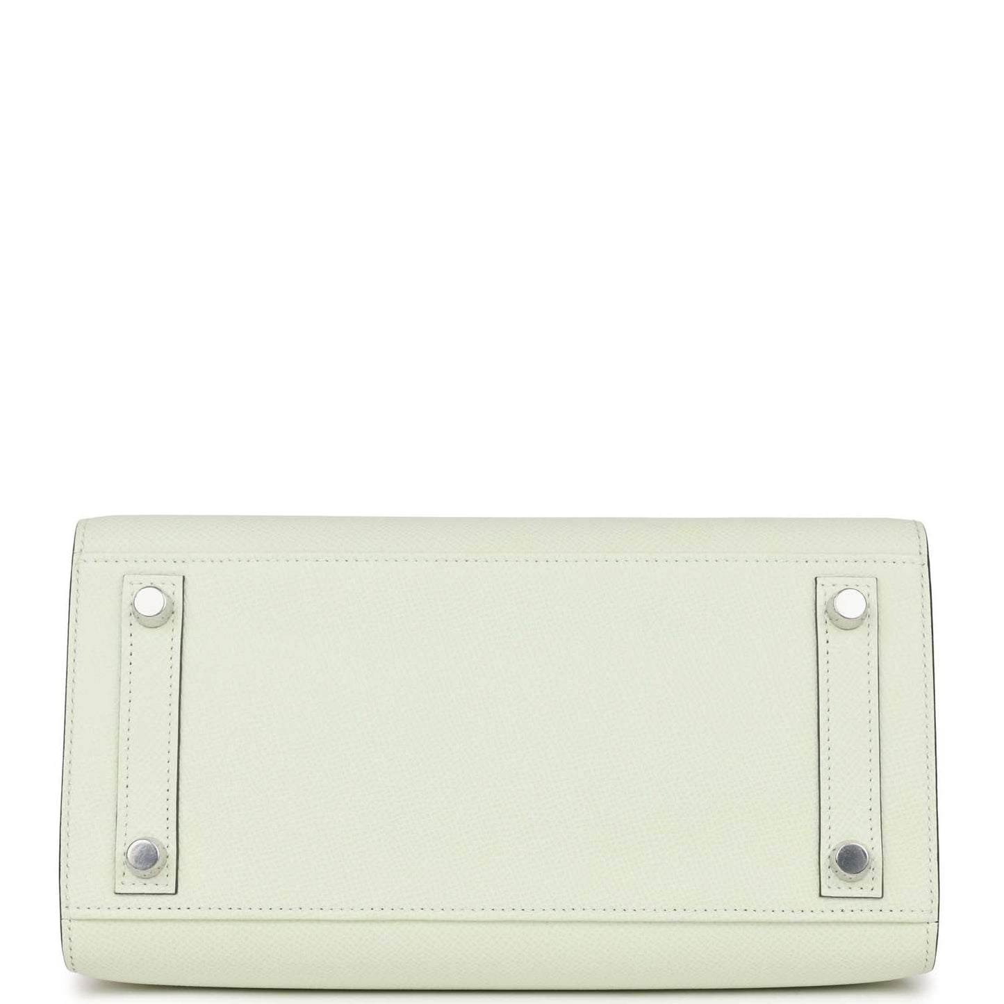 Luxury Hermes Birkin Sellier 25 Vert Fizz Epsom Palladium Hardware