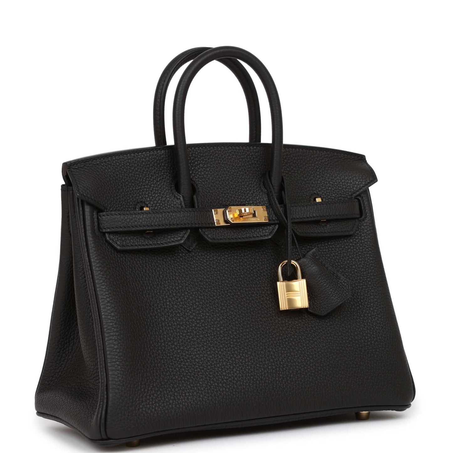 Luxury Hermes Birkin 25 Black Togo Gold Hardware
