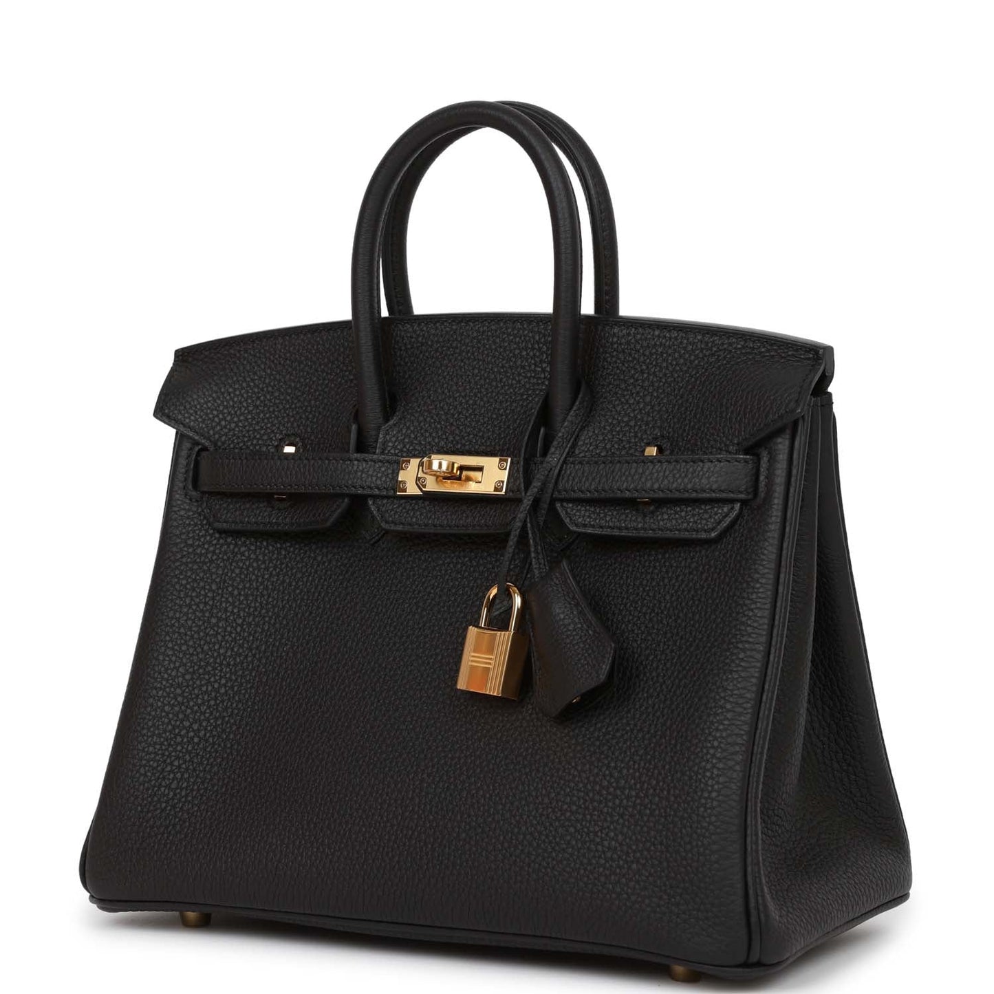 Luxury Hermes Birkin 25 Black Togo Gold Hardware